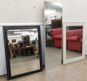 3 Framed Mirrors