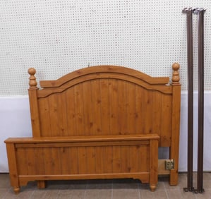 Cannonball Queen or Full Size Bed with Rails