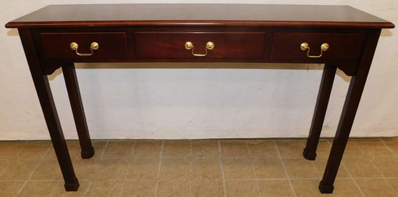 Cherry 3 Drawer Console by Bombay