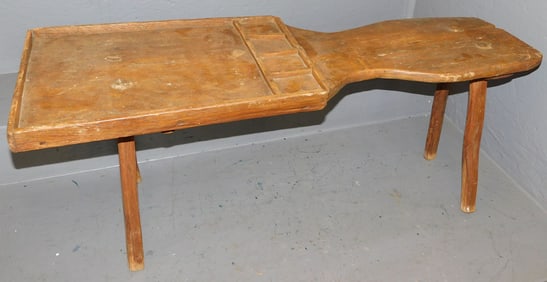 Antique Small Primitive Cobbler's Bench