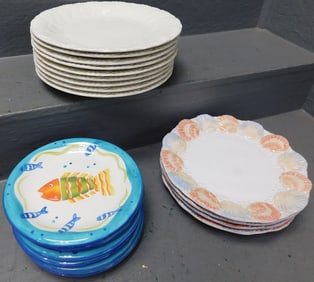 Lot of Porcelain Plates