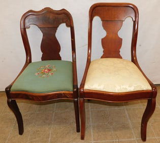 2 Antique Victorian Side Chairs