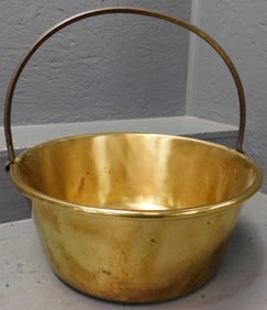 Antique Brass Jelly Bucket