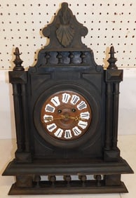 Antique Walnut Wall Clock