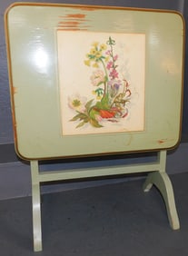 Painted Tilt Top Tea Table