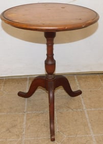 Cherry Queen Anne Style Whiskey Stand