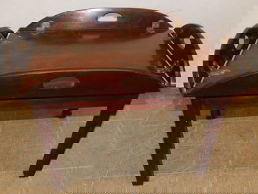 Cherry Butler's Tray Top Tea Table