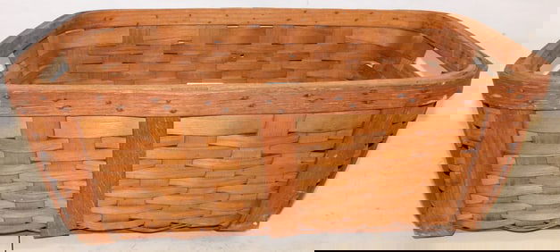 Antique Split Oak Basket