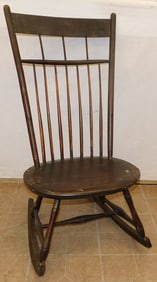 Antique Painted Rocker