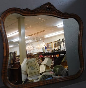 Mahogany Framed Mirror