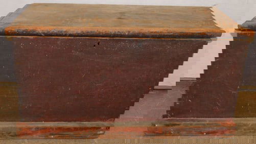 Antique Pine Blanket Chest