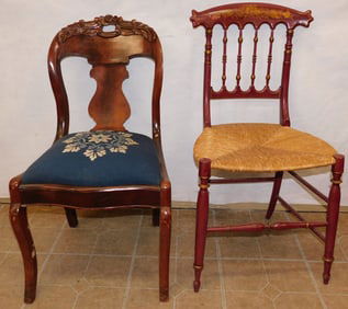 2 Antique Side Chairs