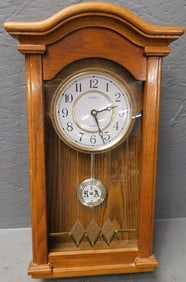 Oak Wall Clock
