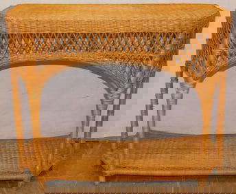 Wicker Console