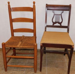 2 Antique Side Chairs
