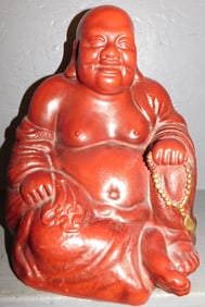 Painted Ceramic Buddha