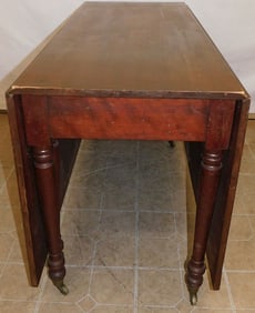 Antique Cherry Drop-Leaf Dining Table