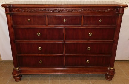 Cherry 9 Drawer Chest
