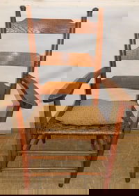 Antique Oak Arm Chair