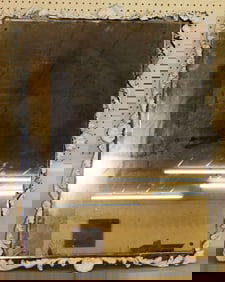 Antique Painted Frame Mirror