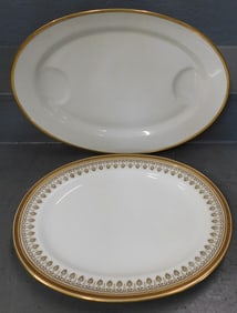 2 Porcelain Platters