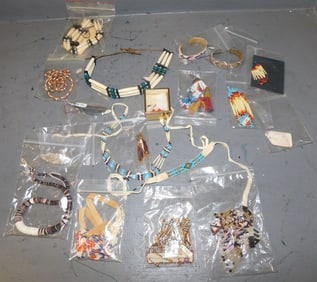 Lot of Native American Jewelry