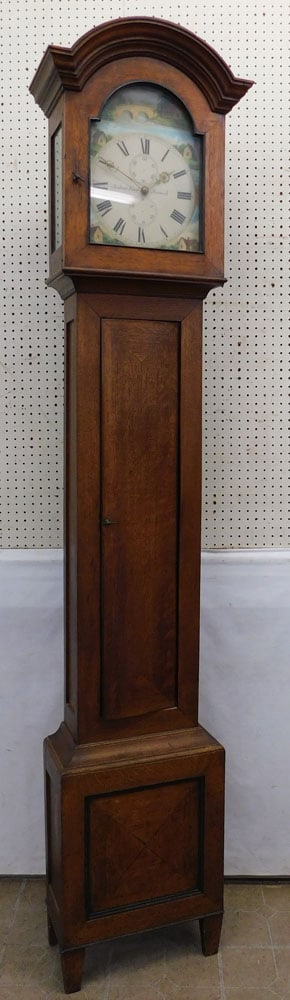 19th Century Oak 30 Hour Grandfather Clock by Andrew Ford Norwich (1 of 8)