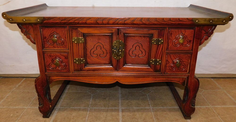 Elmwood Korean Table Top Cabinet (1 of 6)