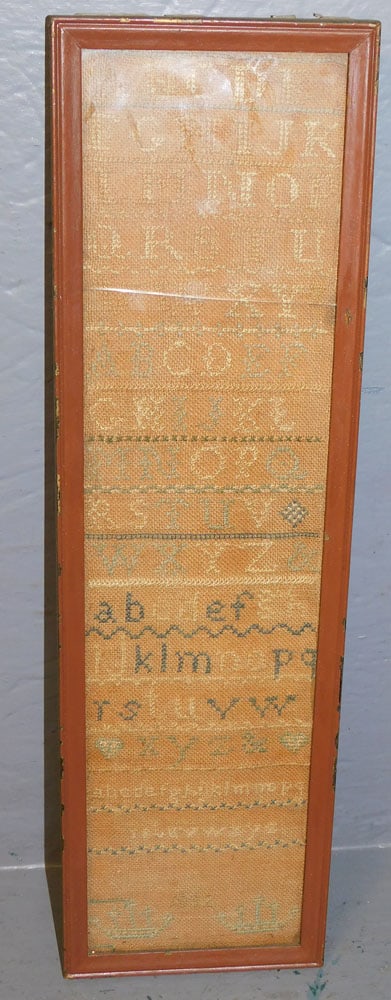 Antique Framed Sampler Dated 1832 (1 of 3)
