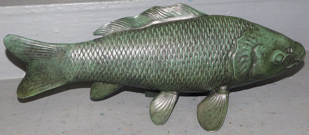 Painted Metal Fish (1 of 2)