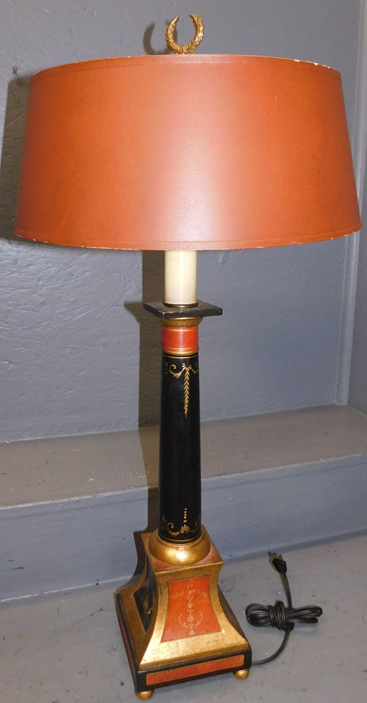 Paint Decorated Lamp (1 of 3)