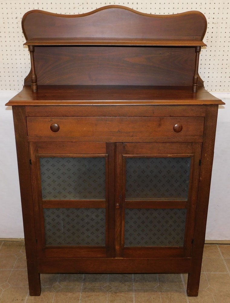 Antique Walnut Jelly Cupboard (1 of 9)