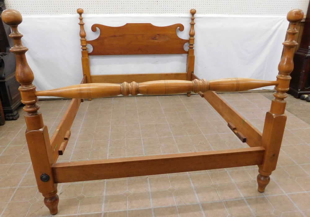 Cherry Cannonball Full Size Bed by Stickley (1 of 5)