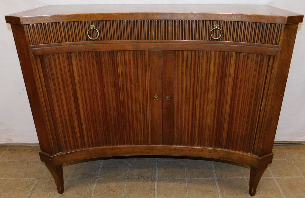 Cherry Fluted Front Server by Baker (1 of 7)