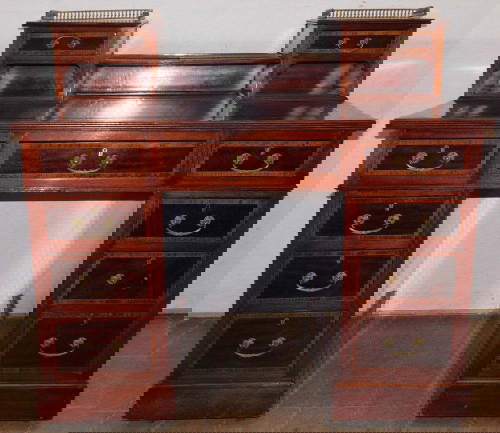 Gilded Wood Marble Top Console (1 of 6)