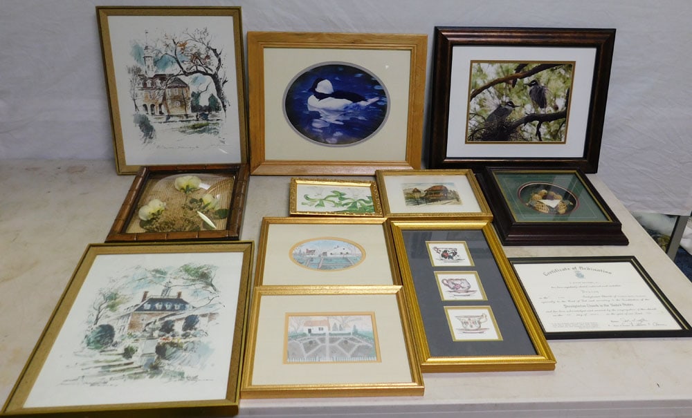 Lot of Framed Prints & Framed Art (1 of 6)