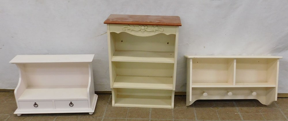 2 Wall Hanging Shelves & Table Top Organizer (1 of 5)