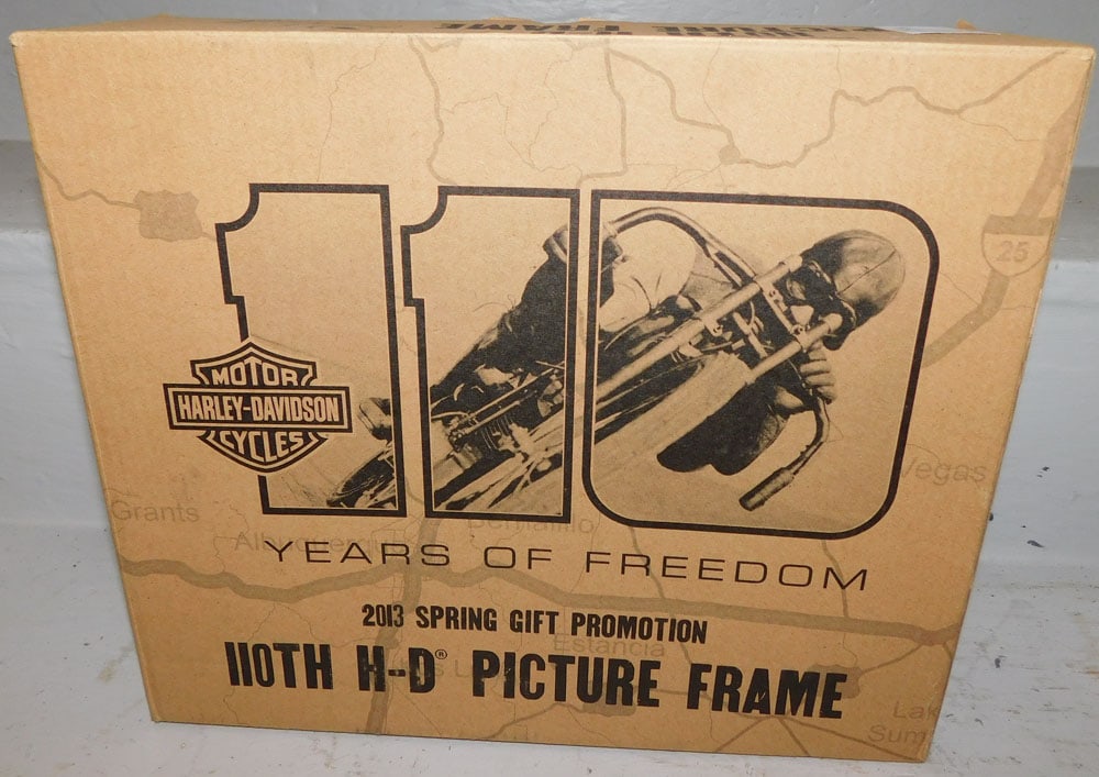 New Harley Davidson 110 Yrs. Of Freedom H-D Picture Frame (1 of 2)