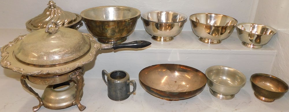 Lot Silver Plate Items (1 of 4)