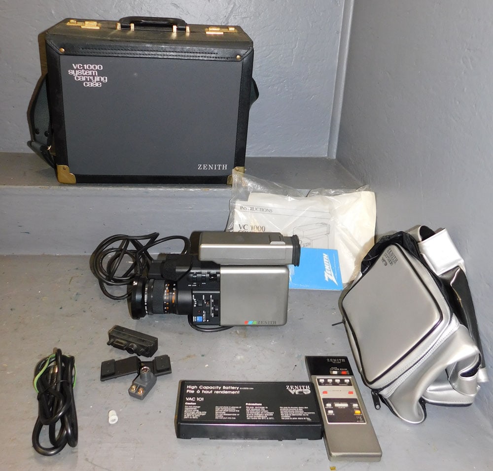 Zenith Portable Video Camera with Case (1 of 5)