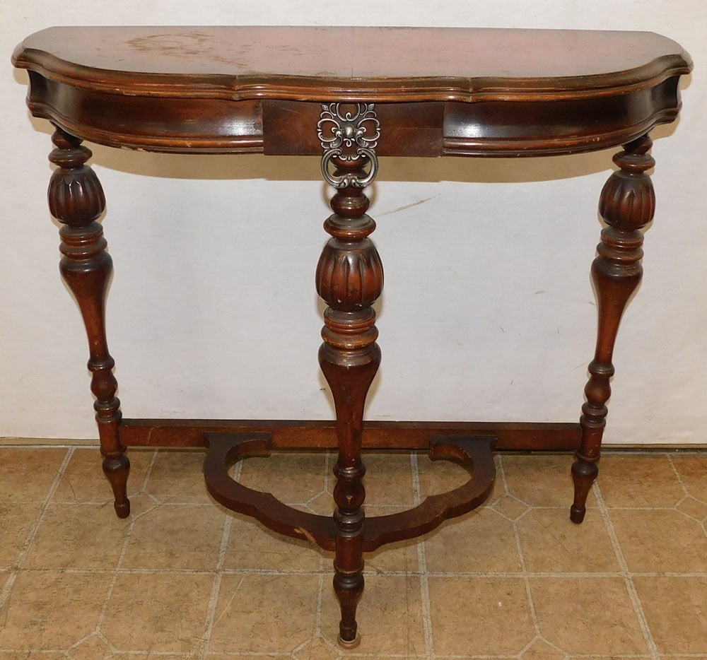 Antique Walnut Console (1 of 3)