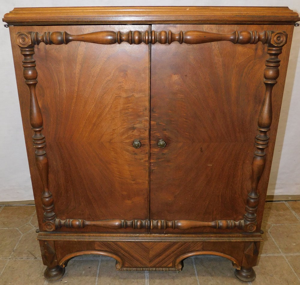 Antique Walnut Cabinet (1 of 6)