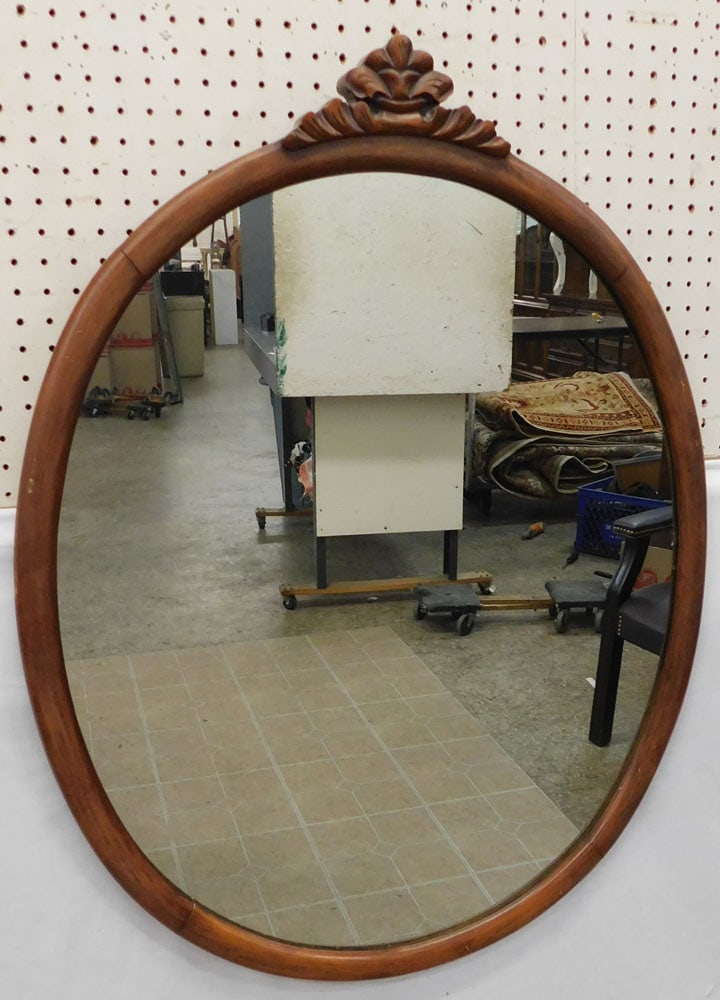 Maple Framed Mirror (1 of 3)