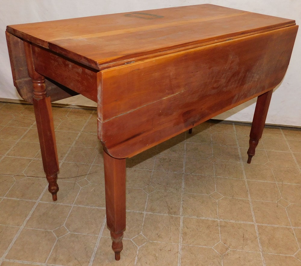Antique Cherry Drop-Leaf Table (1 of 4)