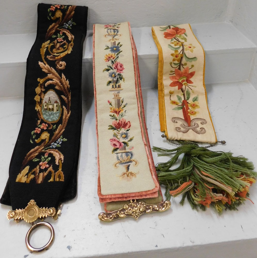 3 Needlework Bell Pulls (1 of 5)