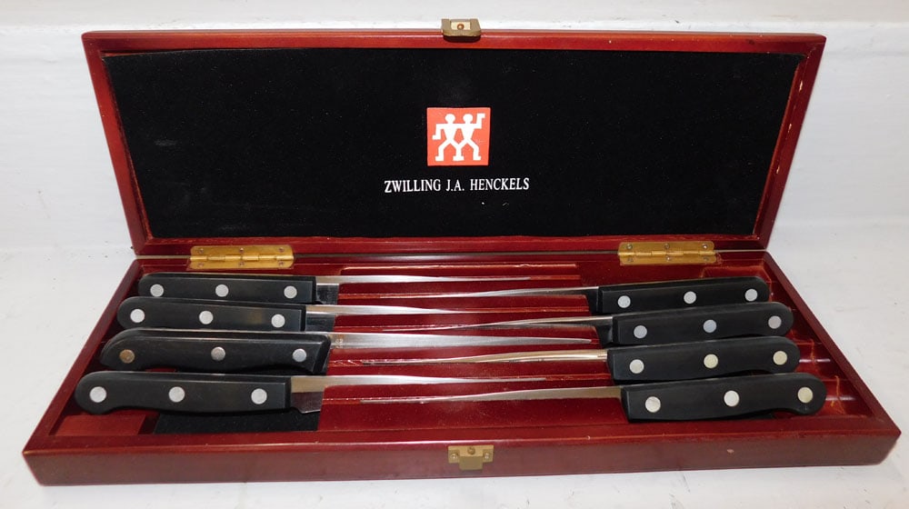 Lot of German Steak Knives, (Zwilling & J.A. Henckels) (1 of 4)