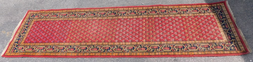 2' 5" x 8' 10" Handmade Oriental Runner (1 of 4)