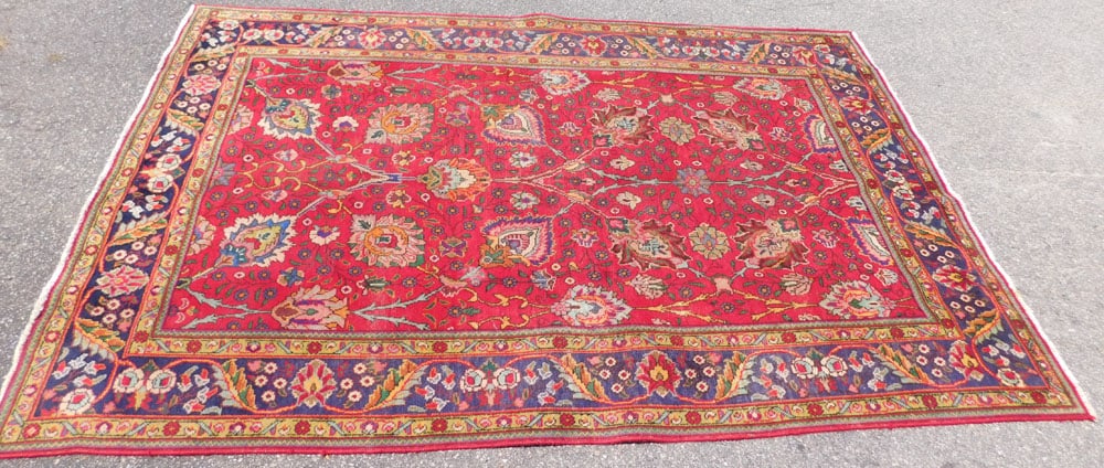12' 4" x 9' 5" Handmade Oriental Rug (1 of 4)