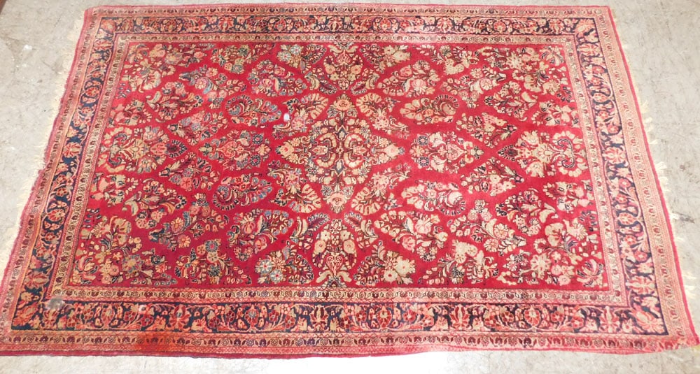6' 7" x 4' 1" Handmade Runner: 6' 7" x 4' 1" Handmade Runner. ALL DESCRIPTIONS AND ANY CONDITION STATEMENT GIVEN BY LANGSTON AUCTION GALLERY ARE STRICTLY OPINIONS AND LANGSTON'S SHALL HAVE NO RESPONSIBILITY FOR ERRORS OR OMISSIONS.