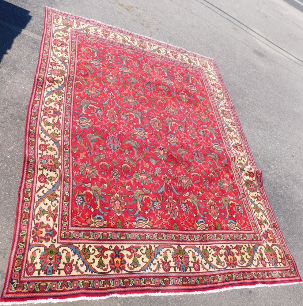 13' 1" x 9' Handmade Oriental Rug (1 of 6)